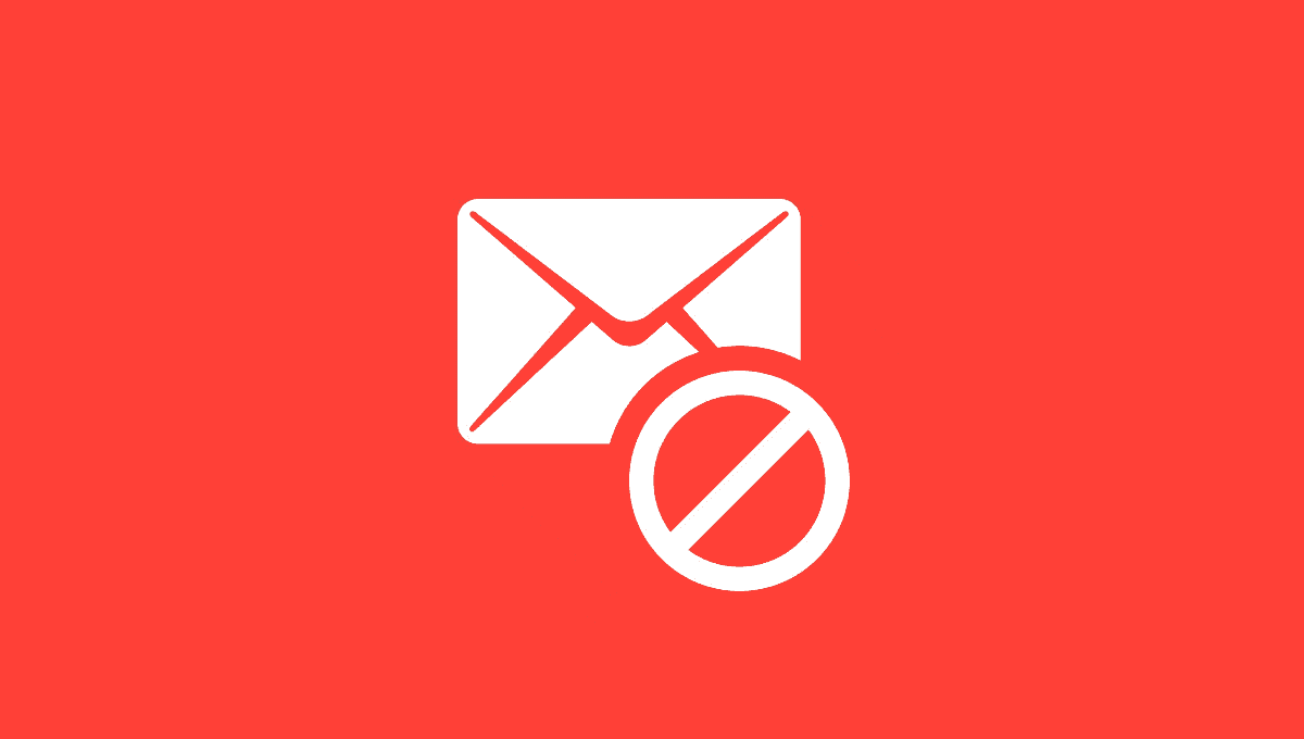 Las 8 formas de SPAM prohibidas