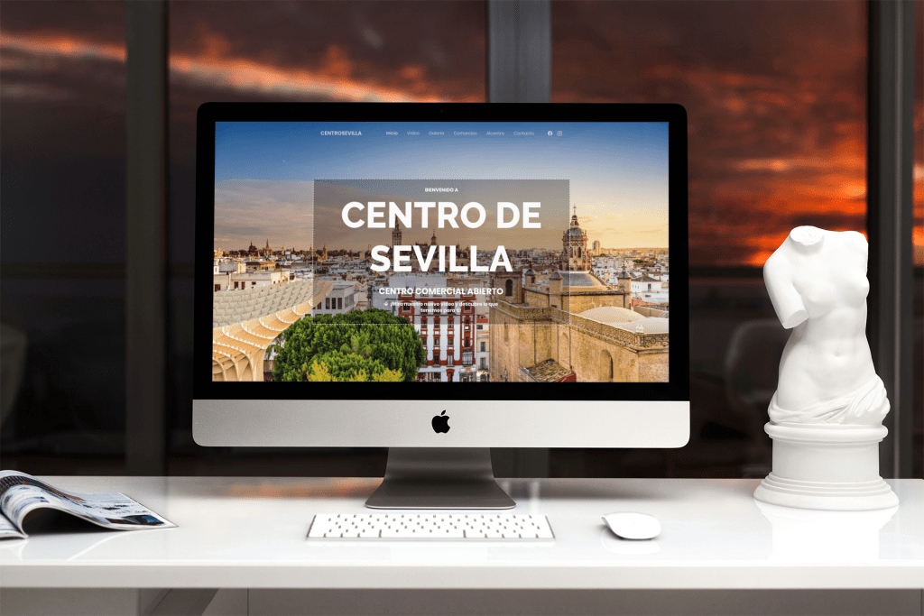Diseño de landing page - Sevilla