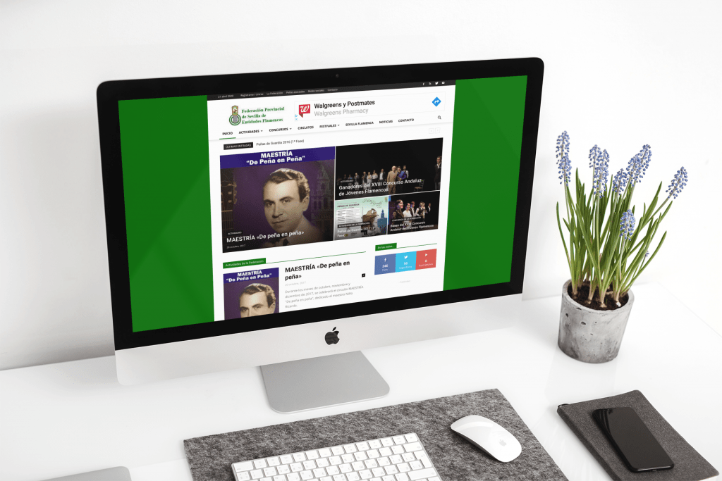 Federación Provincial de Sevilla de Entidades Flamencas | Diseño web en Sevilla