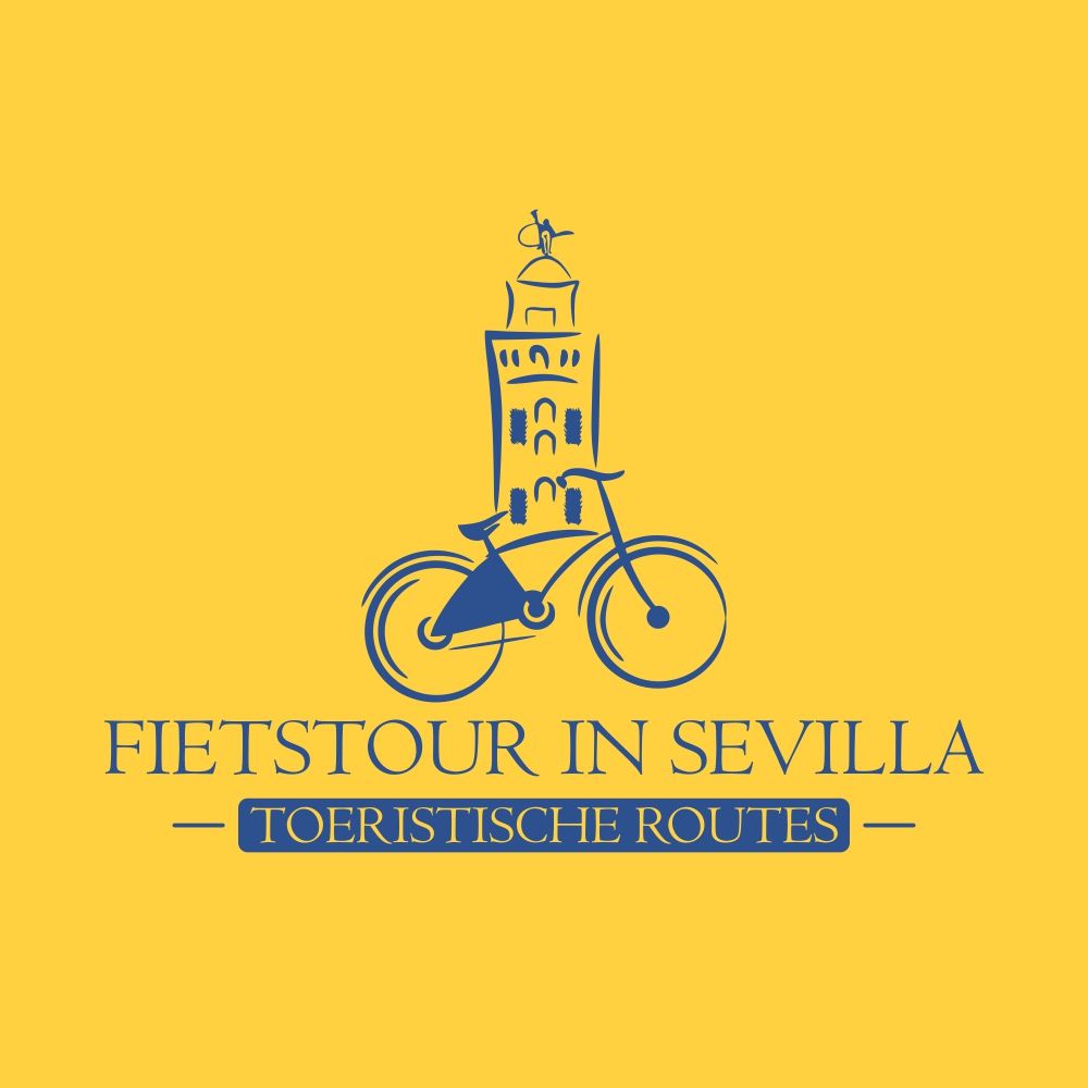 Fietstour in Sevilla - Rutas en bicicleta en Sevilla | Diseño de logotipo