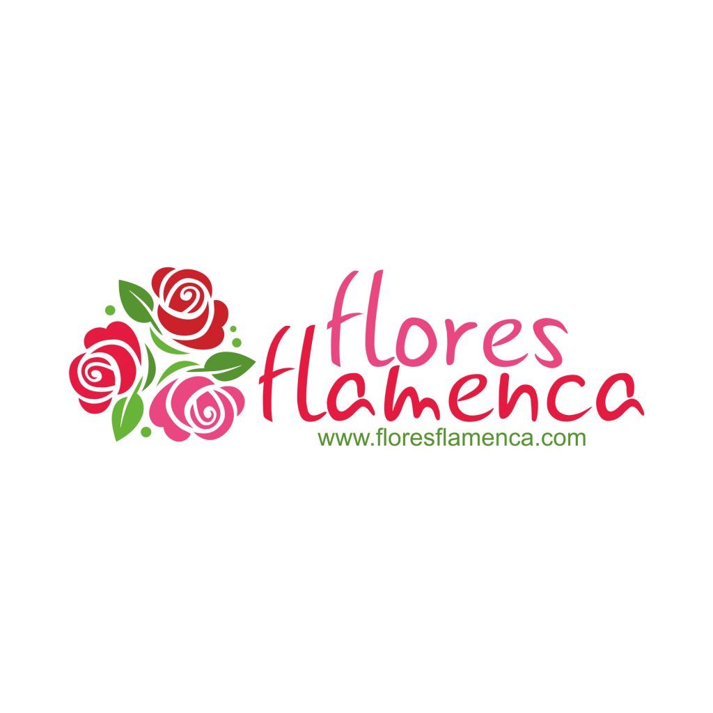 Flores Flamenca - Diseño de logotipo