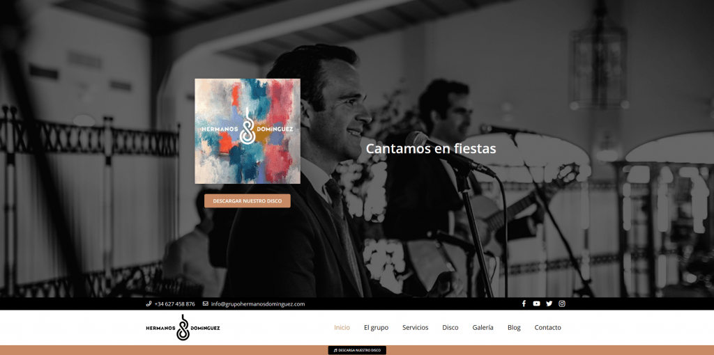 Grupo Hermanos Domínguez | Diseño web en Sevilla