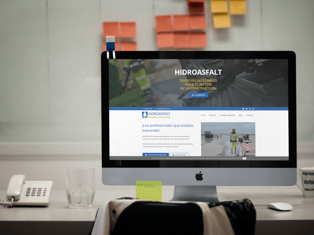 Hidroasfalt - Limpiezas industriales | Diseño web en Sevilla