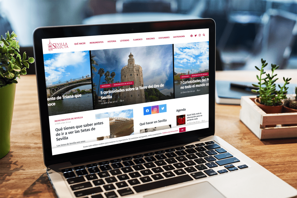 Sevilla Selecta | Diseño de revista digital