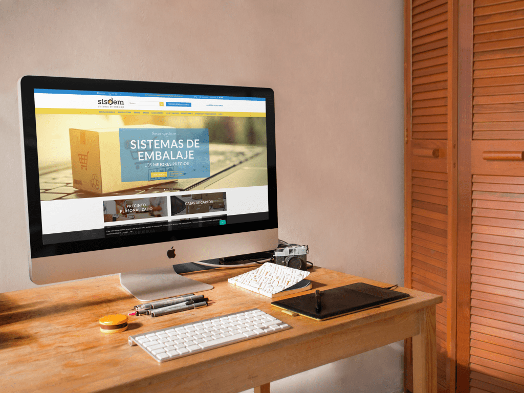 Sisdem - Sistemas de embalaje | Diseño web