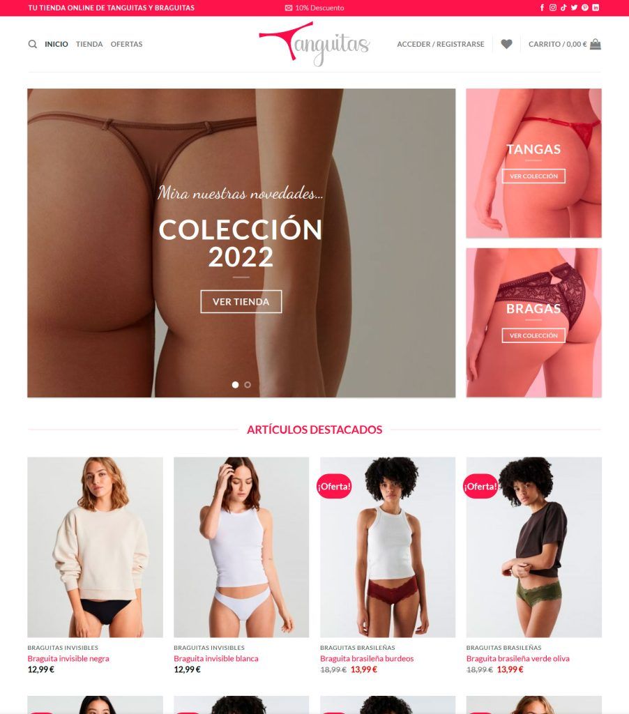 Tanguitas.es | Tienda online de tangas y bragas