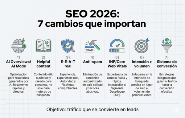 Tendencias SEO 2026: lo que cambia de verdad (y qué hacer ya)