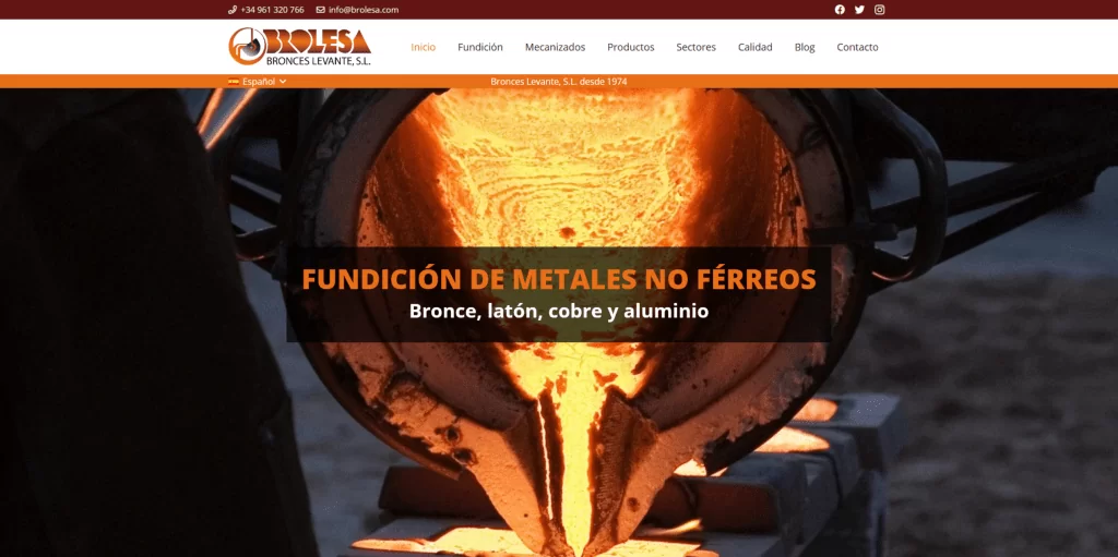 Brolesa | Diseño web Valencia