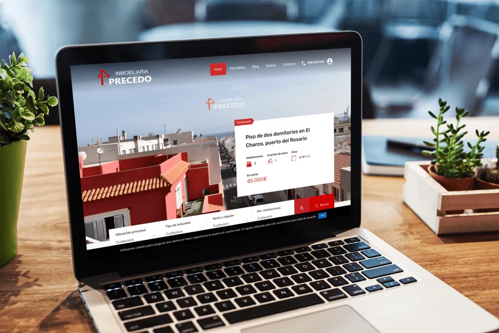 Inmobiliaria en Fuerteventura | Diseño web